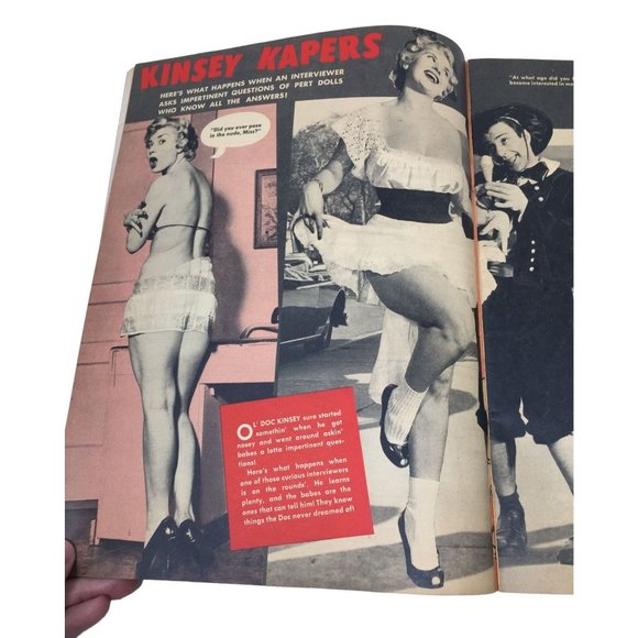 Vintage Beauty Parade "Four Lies About Blondes/Zing on A G-String" Magazine - Picture 8 of 16